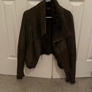 Andrew Marc ladies lamb coat